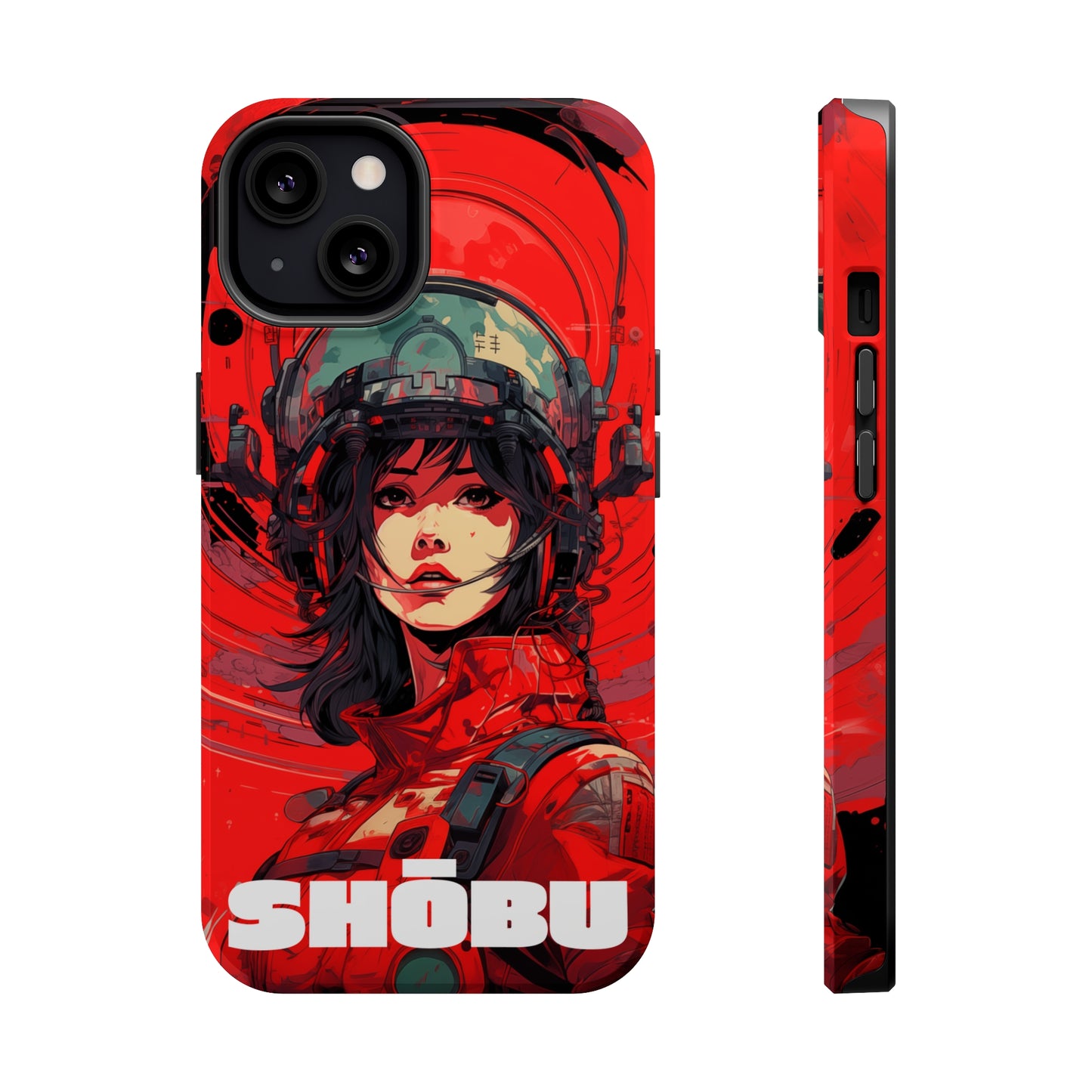 iPhone MagSafe Double Layer Tough Case - Mecha Engineer KIMI