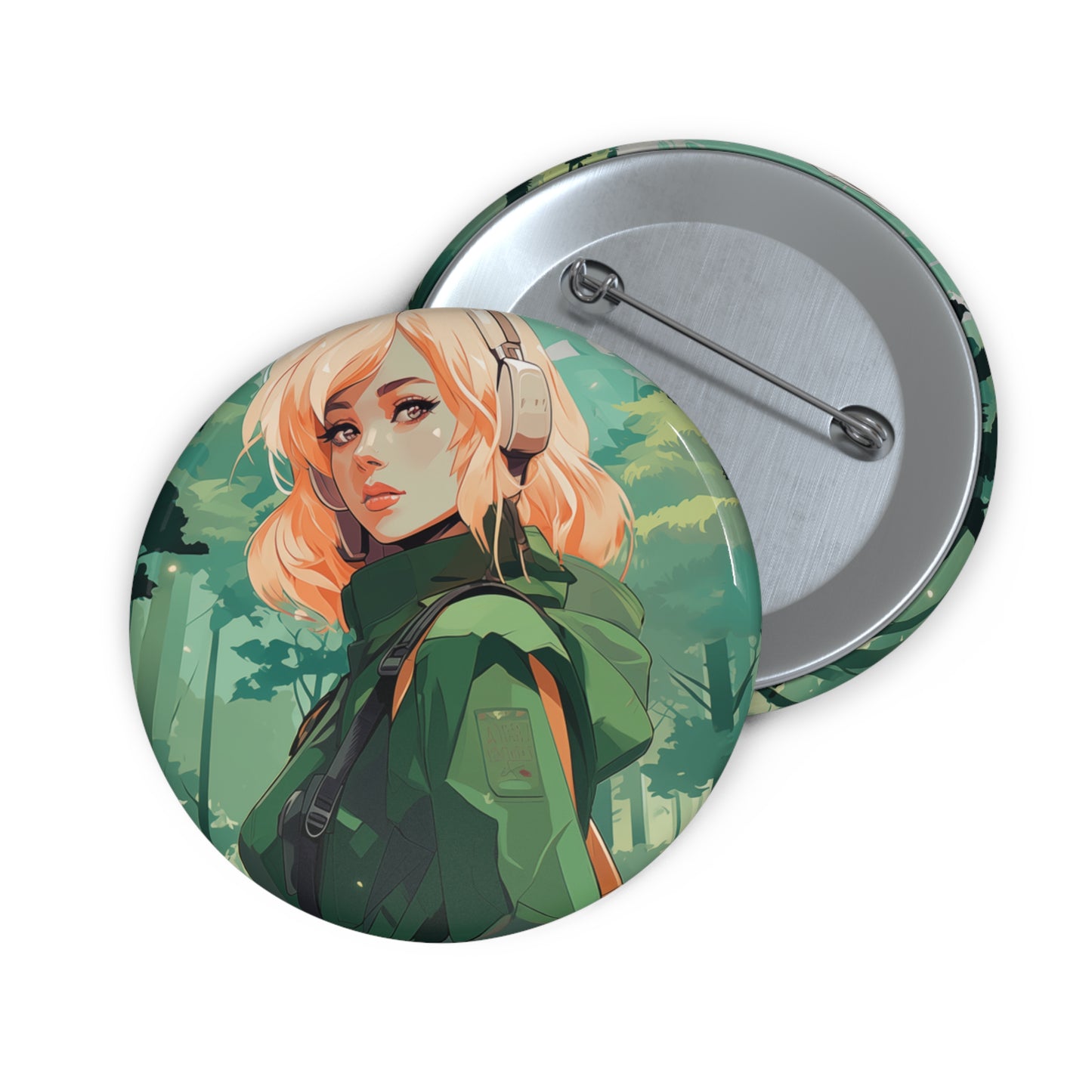 Pin Buttons - Botanist REI