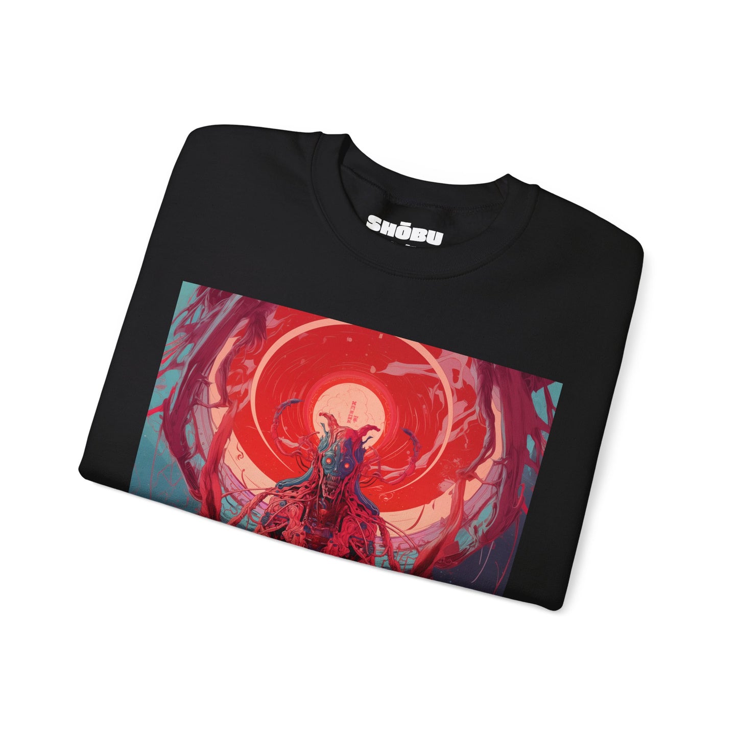 Medium Heavy Classic Fit Crew Neck Sweatshirt - Dark Monk CHIKAI