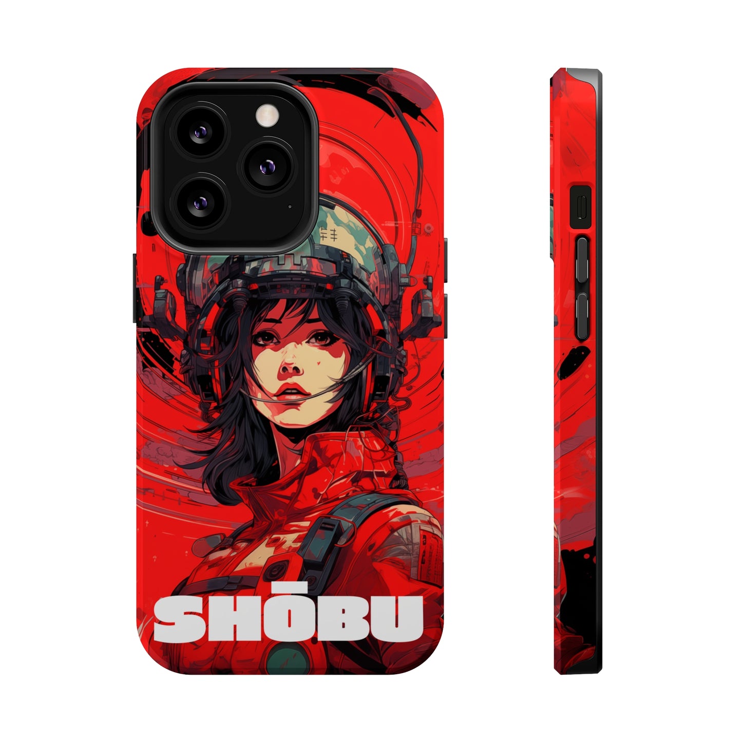 iPhone MagSafe Double Layer Tough Case - Mecha Engineer KIMI