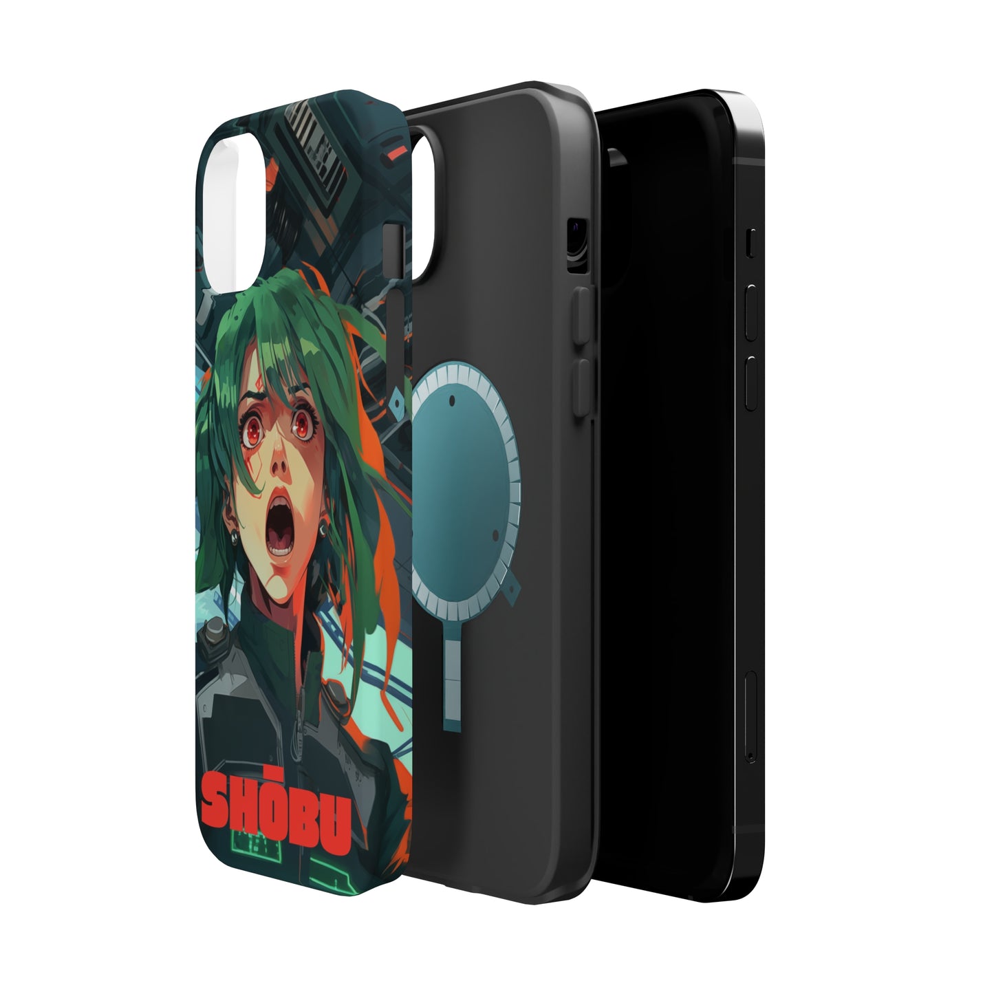 iPhone MagSafe Double Layer Tough Case - Lieutenant MASAKO