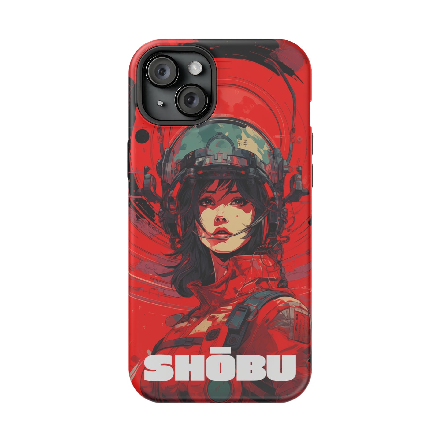 iPhone MagSafe Double Layer Tough Case - Mecha Engineer KIMI