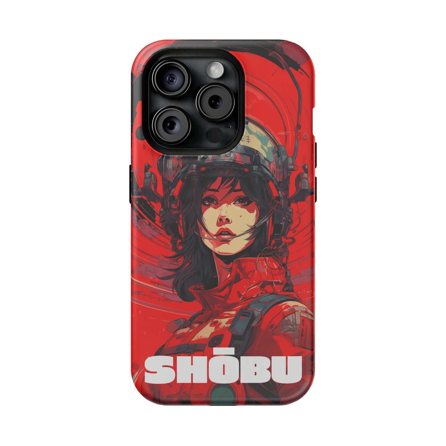 iPhone MagSafe Double Layer Tough Case - Mecha Engineer KIMI