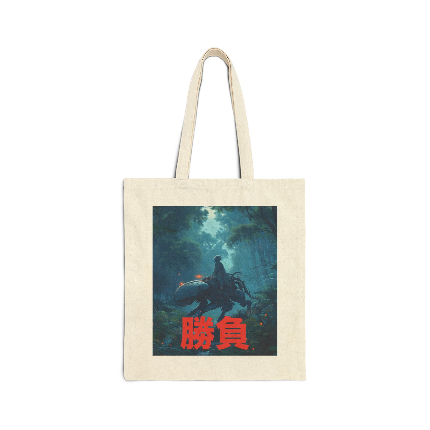 Heavy Fabric Cotton Canvas Tote Bag - Jungle Creeper