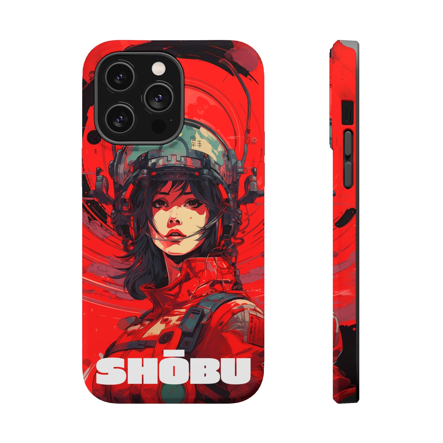 iPhone MagSafe Double Layer Tough Case - Mecha Engineer KIMI