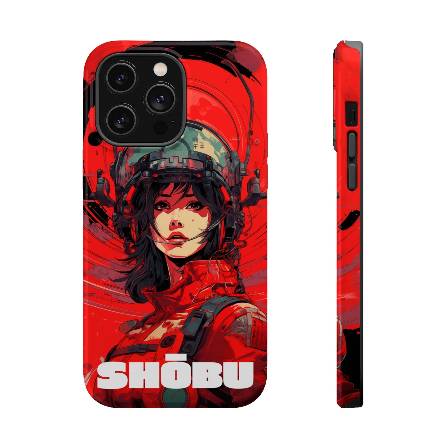 iPhone MagSafe Double Layer Tough Case - Mecha Engineer KIMI