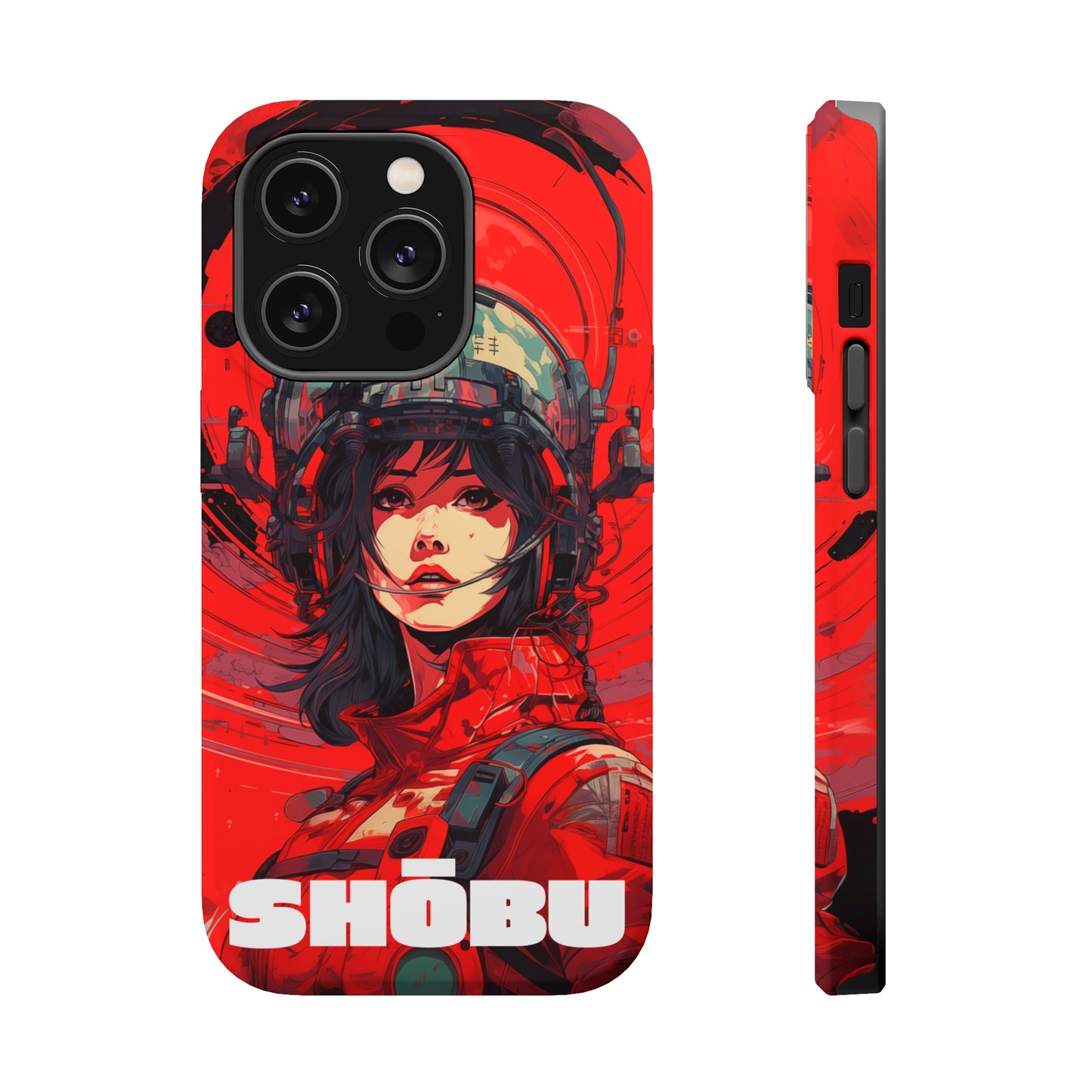 iPhone MagSafe Double Layer Tough Case - Mecha Engineer KIMI