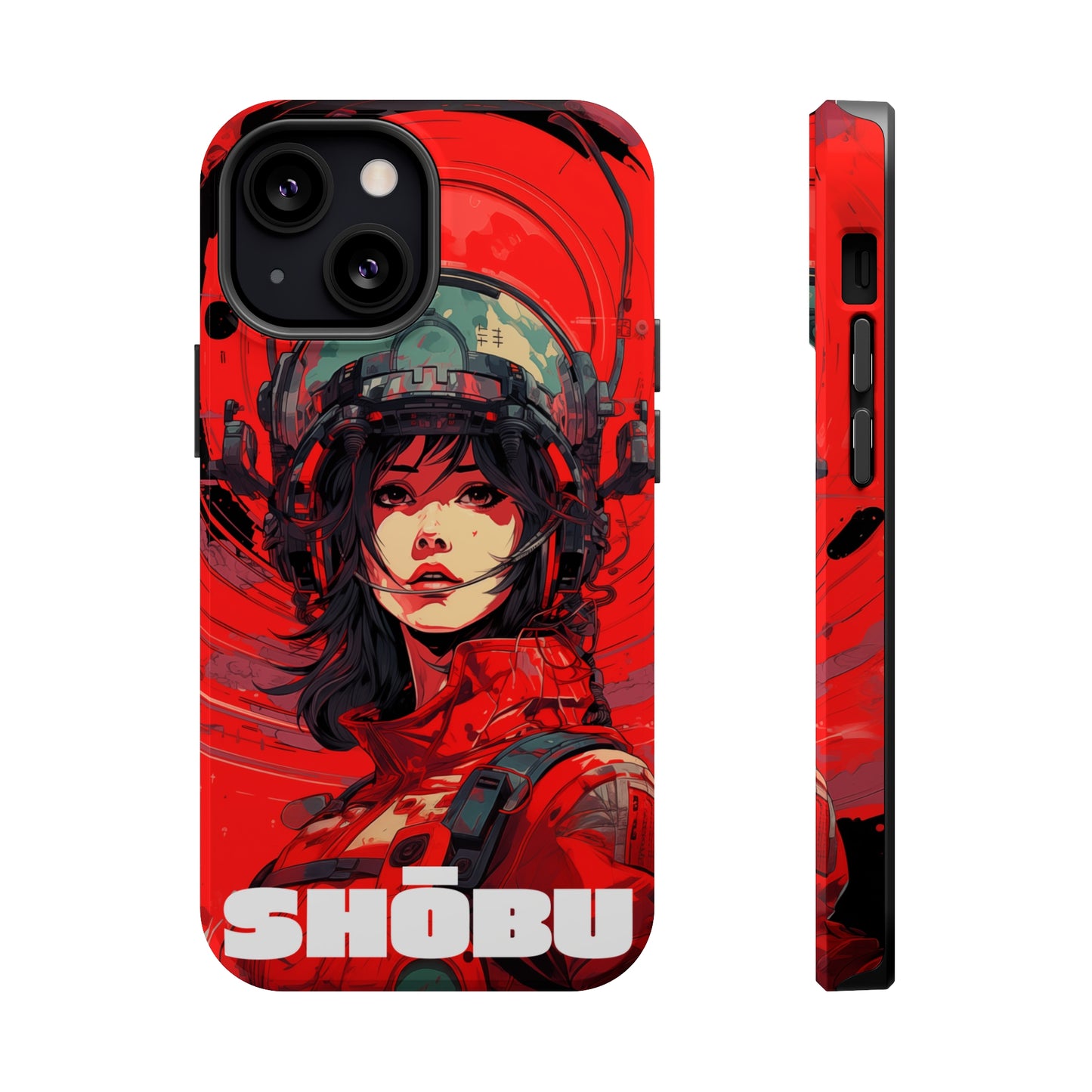 iPhone MagSafe Double Layer Tough Case - Mecha Engineer KIMI