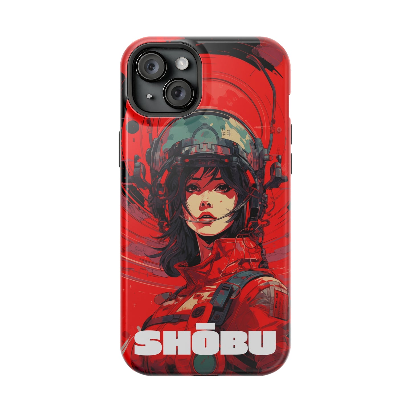 iPhone MagSafe Double Layer Tough Case - Mecha Engineer KIMI