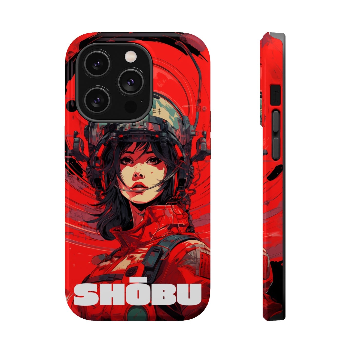 iPhone MagSafe Double Layer Tough Case - Mecha Engineer KIMI