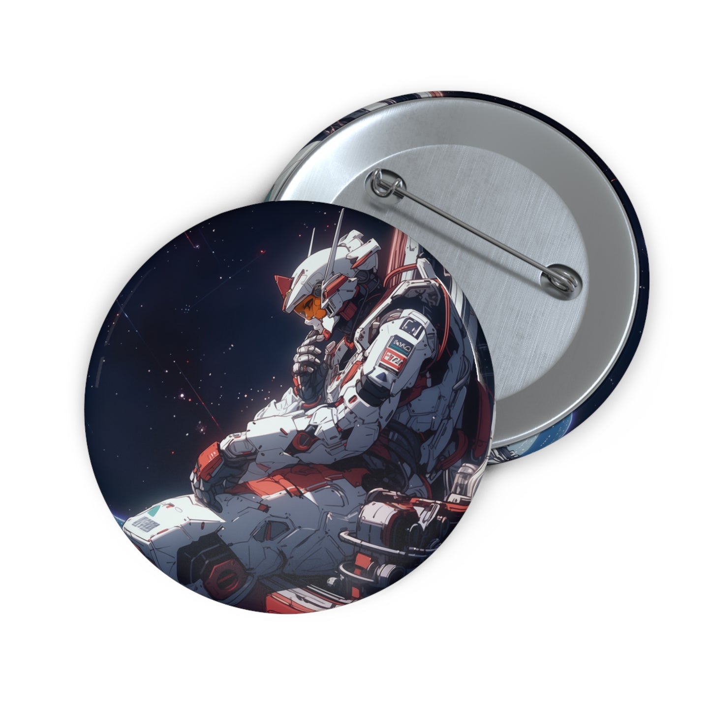 Pin Buttons - Mech Operator RYŪJI