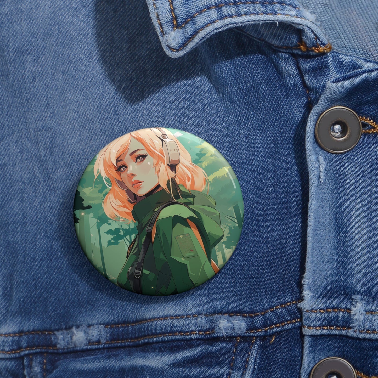 Pin Buttons - Botanist REI