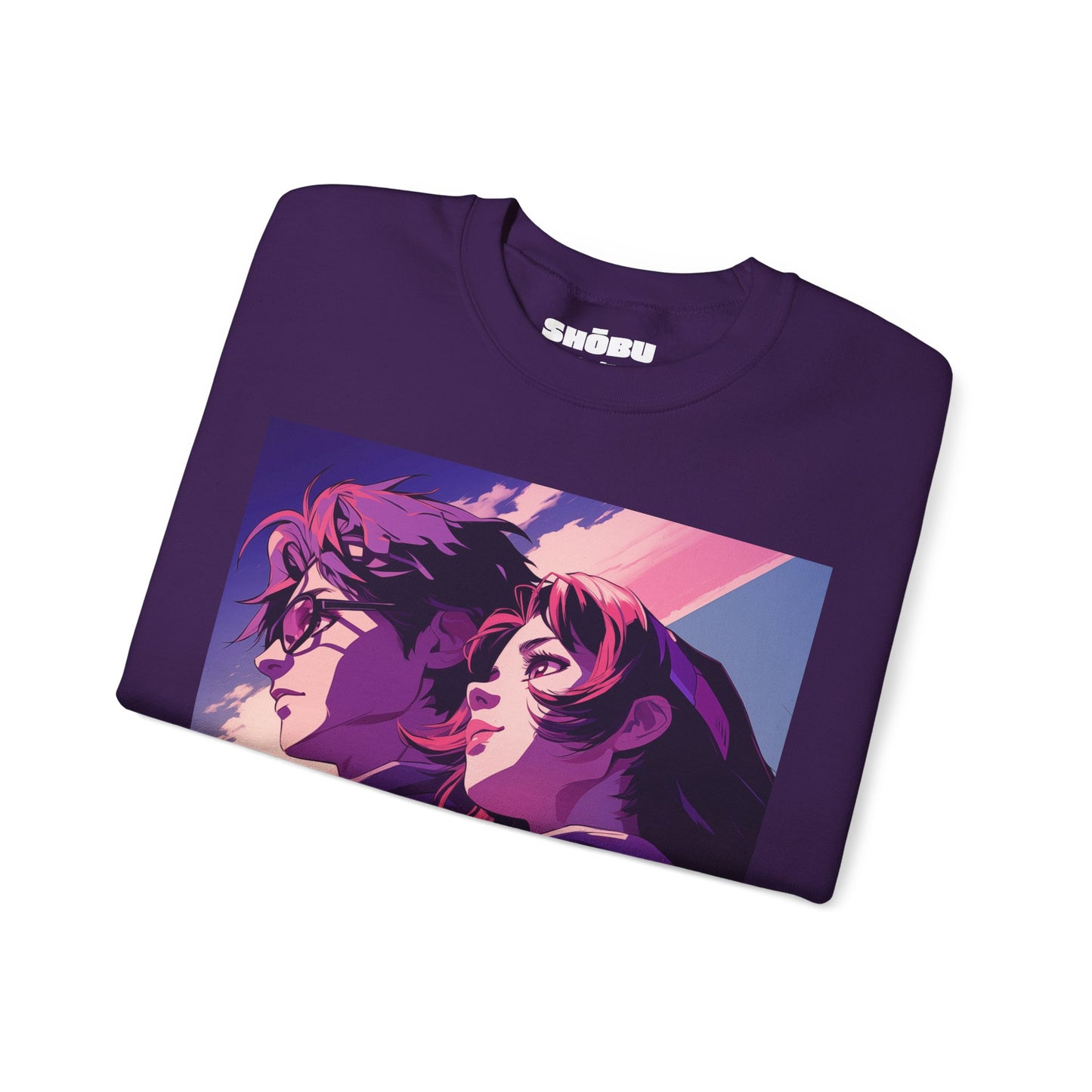 Medium Heavy Classic Fit Crew Neck Sweatshirt - Agents KATASHI and MIO