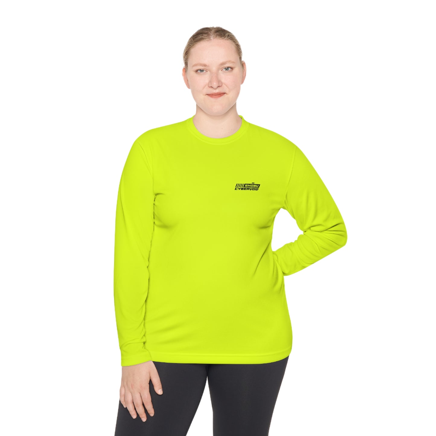 Neon Yellow Unisex Lightweight Long Sleeve Tee - Citizens of Neo-Tokyo