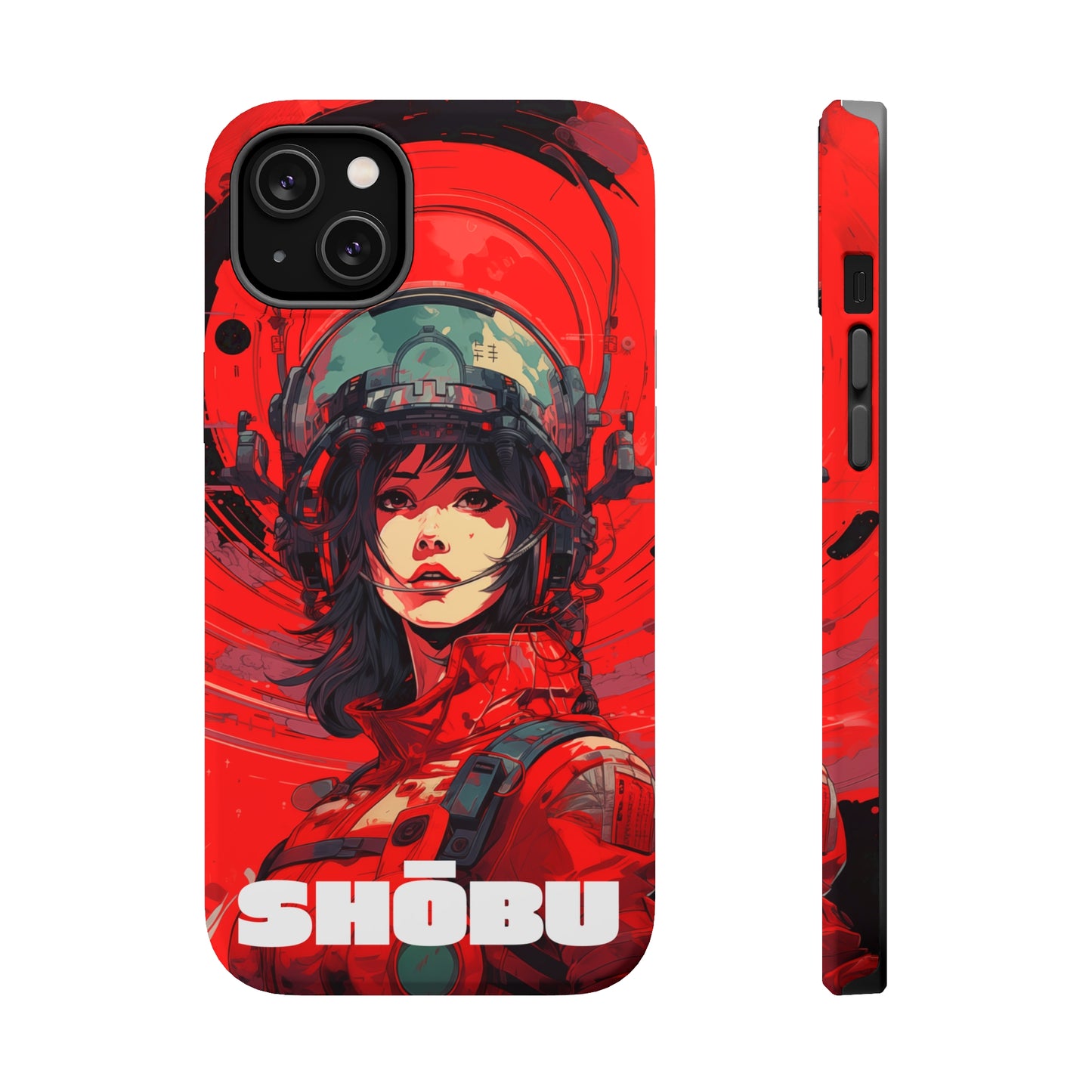 iPhone MagSafe Double Layer Tough Case - Mecha Engineer KIMI