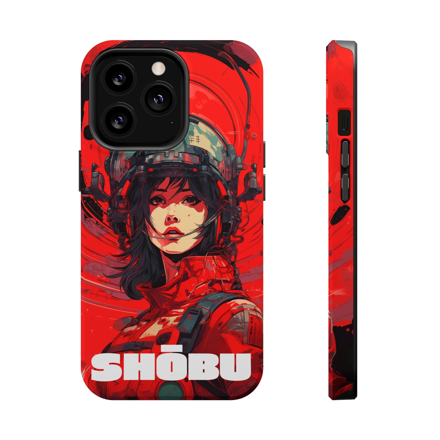 iPhone MagSafe Double Layer Tough Case - Mecha Engineer KIMI
