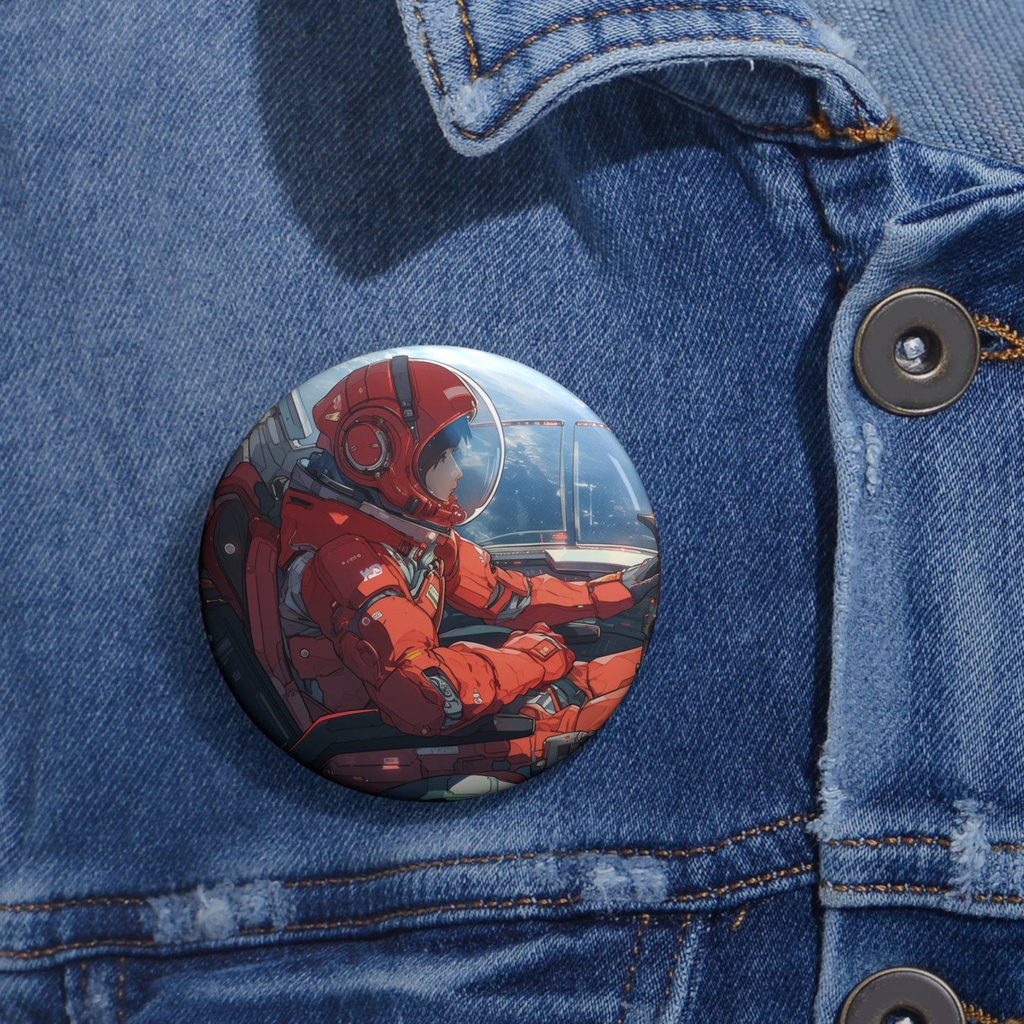 Pin Buttons - Deep Space Pilot NAO