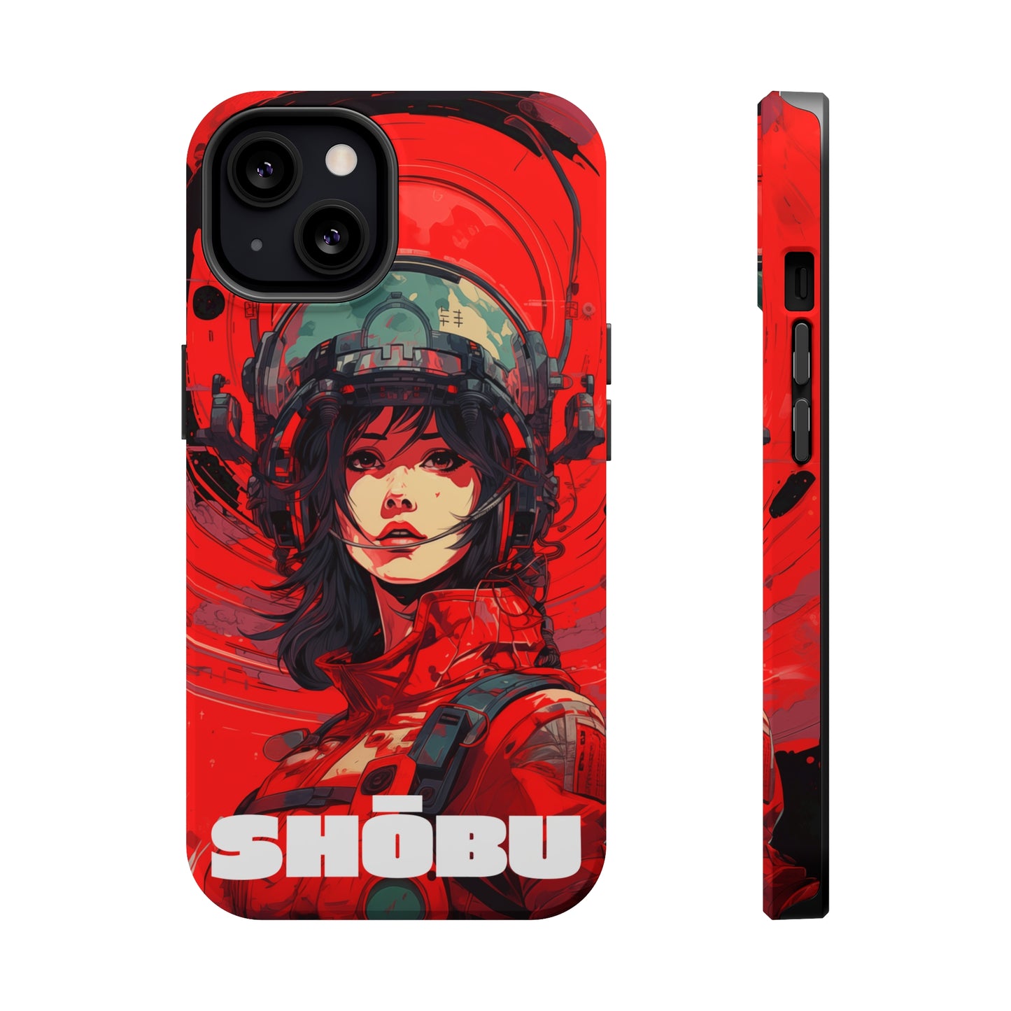 iPhone MagSafe Double Layer Tough Case - Mecha Engineer KIMI