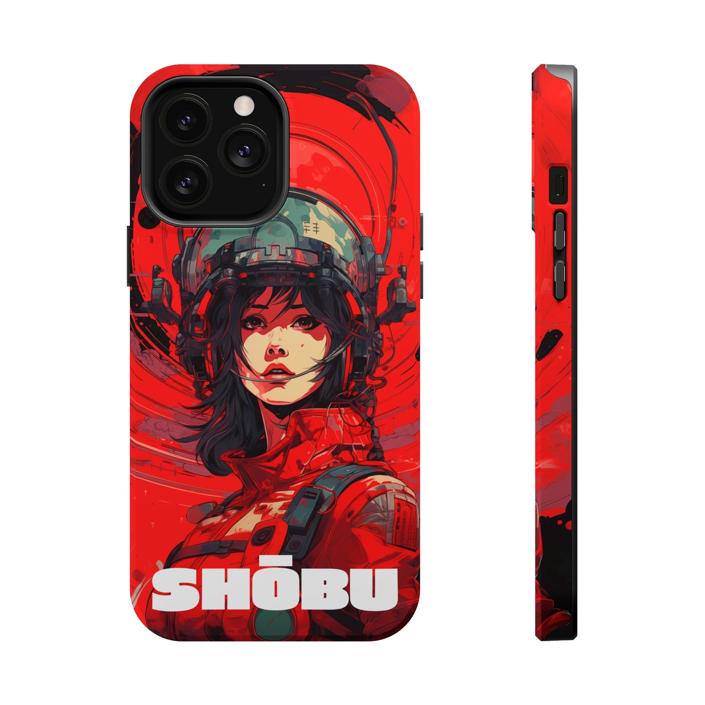 iPhone MagSafe Double Layer Tough Case - Mecha Engineer KIMI