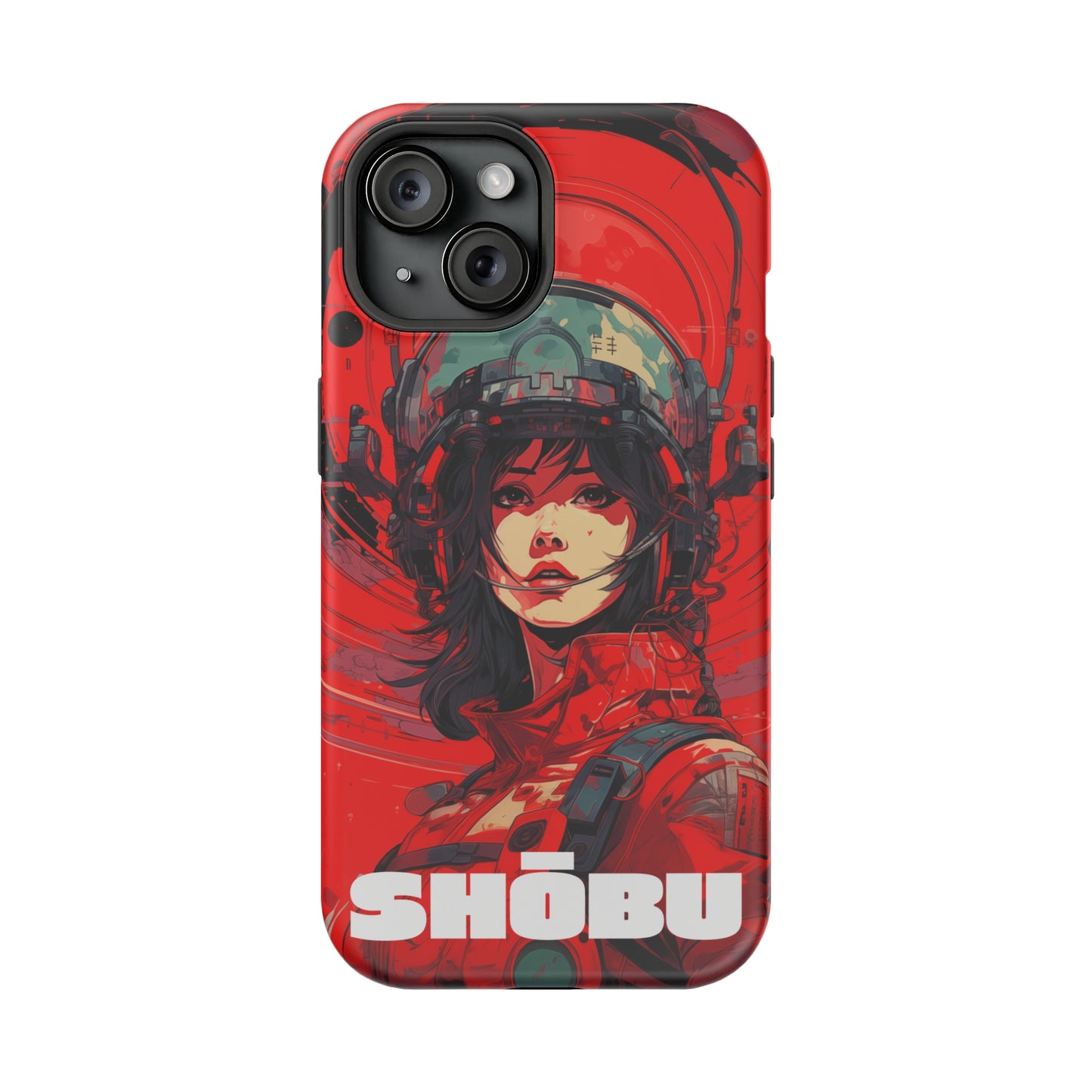 iPhone MagSafe Double Layer Tough Case - Mecha Engineer KIMI