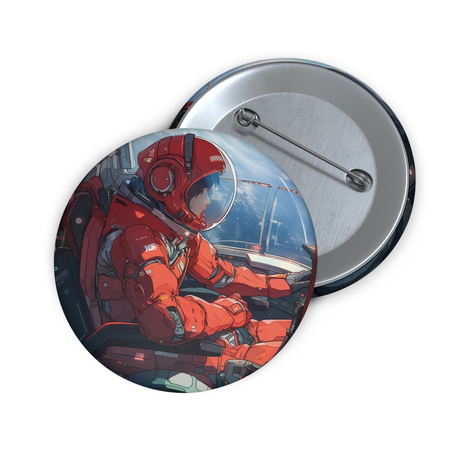 Pin Buttons - Deep Space Pilot NAO