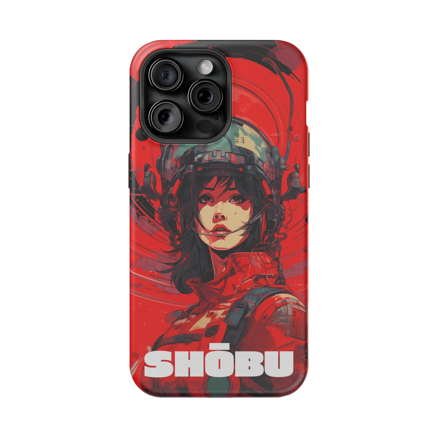 iPhone MagSafe Double Layer Tough Case - Mecha Engineer KIMI