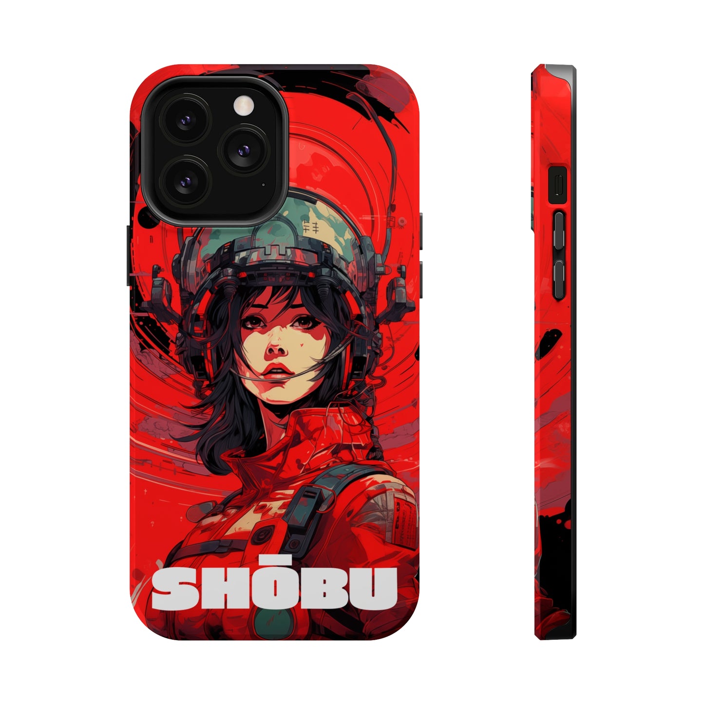 iPhone MagSafe Double Layer Tough Case - Mecha Engineer KIMI