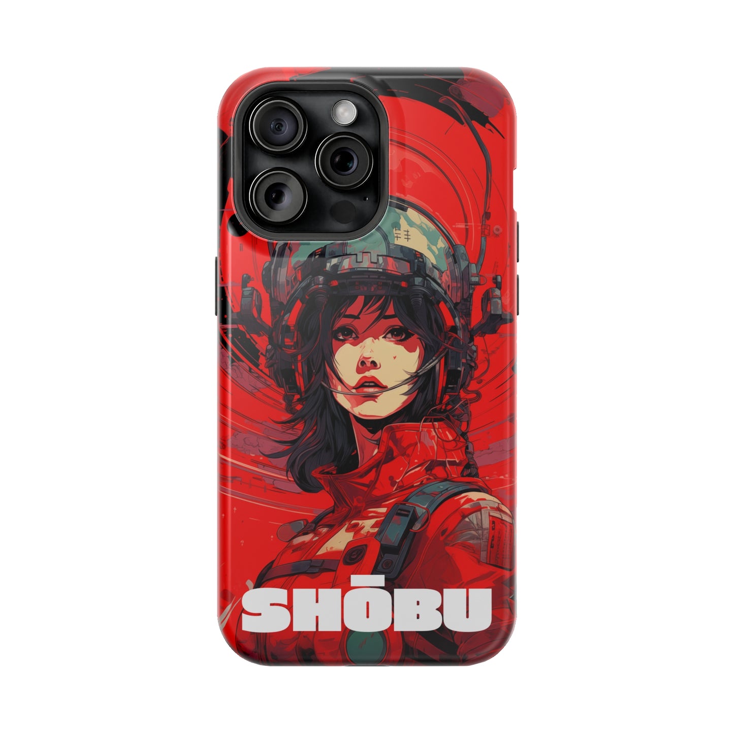 iPhone MagSafe Double Layer Tough Case - Mecha Engineer KIMI