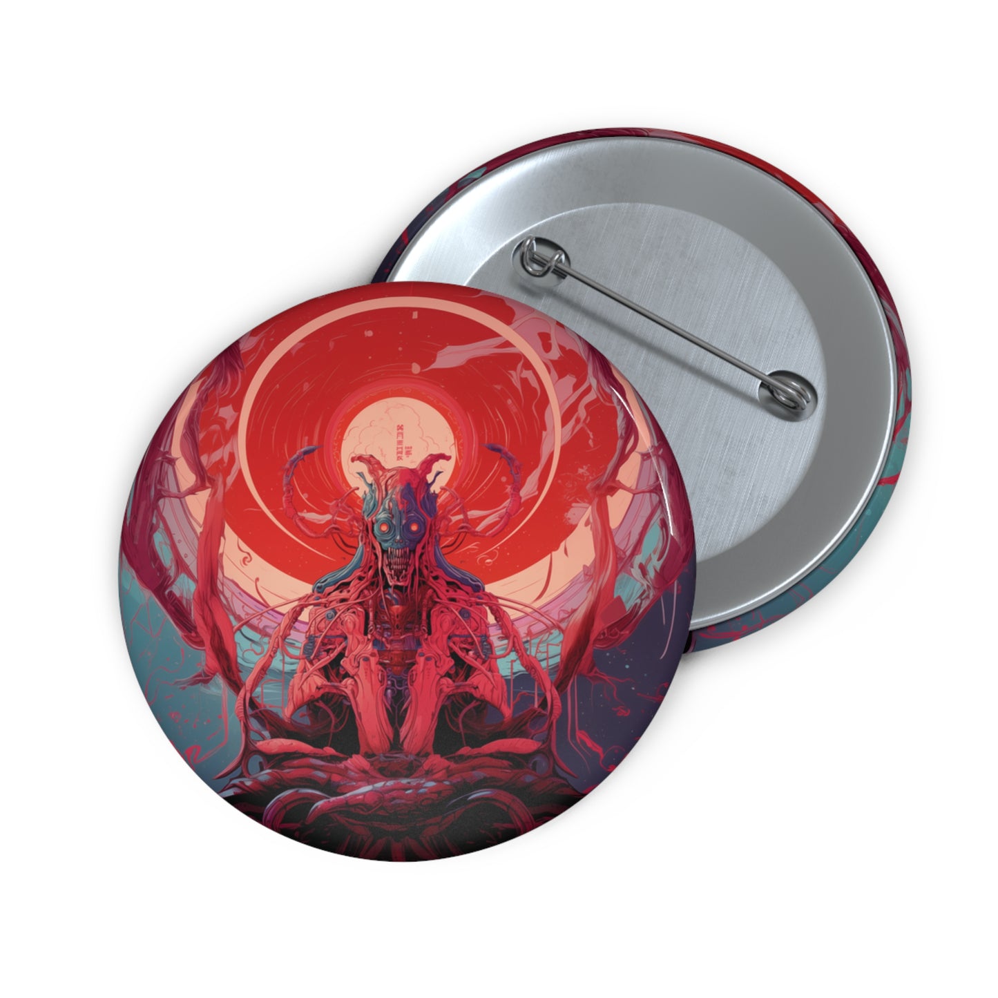 Pin Buttons - Dark Monk CHIKAI