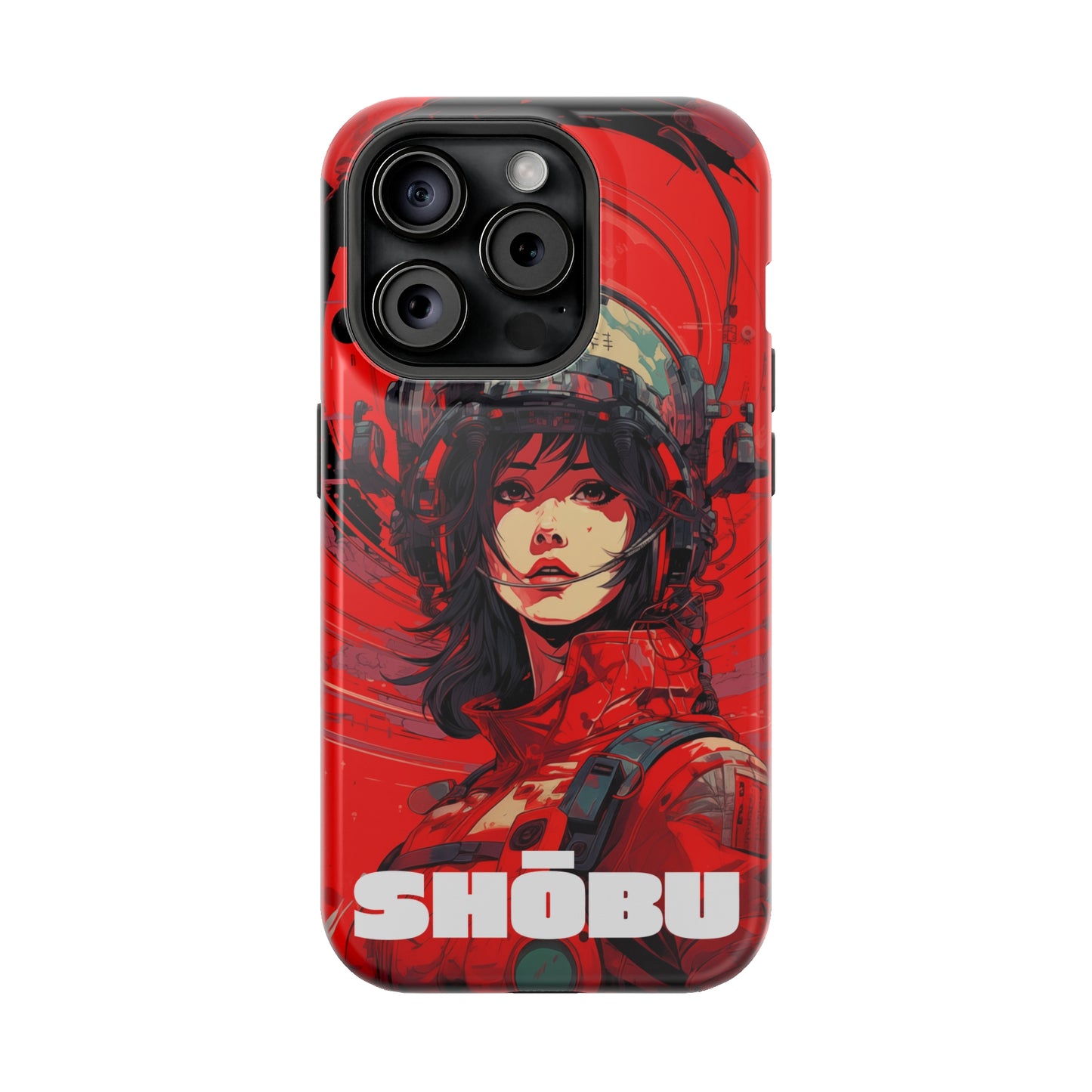 iPhone MagSafe Double Layer Tough Case - Mecha Engineer KIMI