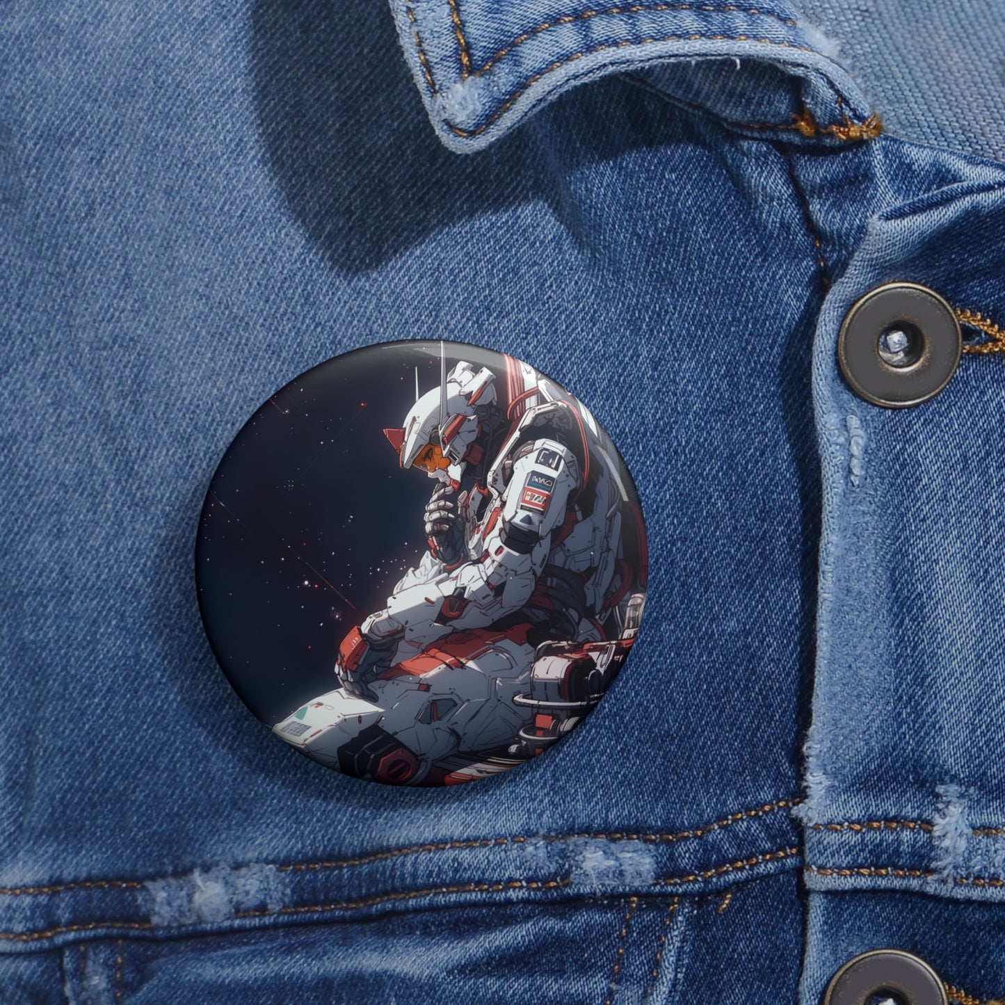 Pin Buttons - Mech Operator RYŪJI