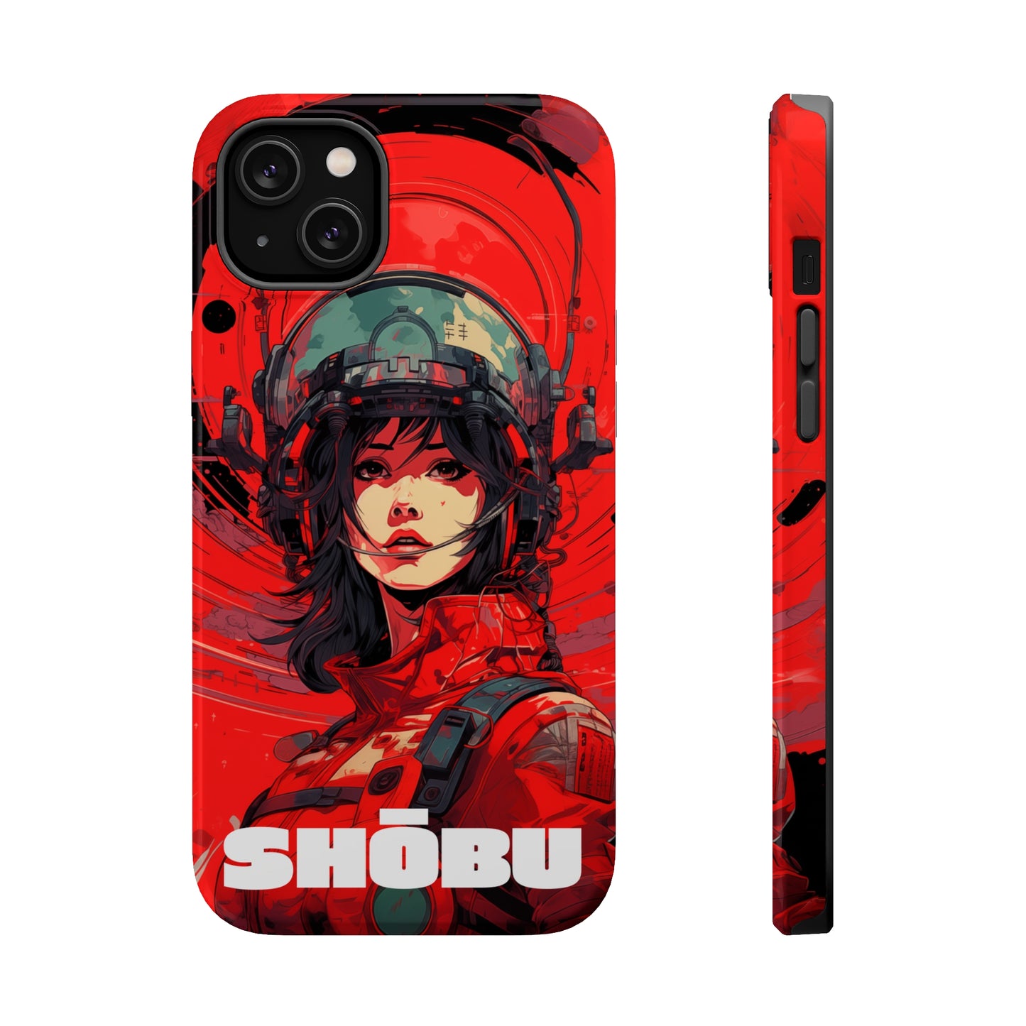 iPhone MagSafe Double Layer Tough Case - Mecha Engineer KIMI