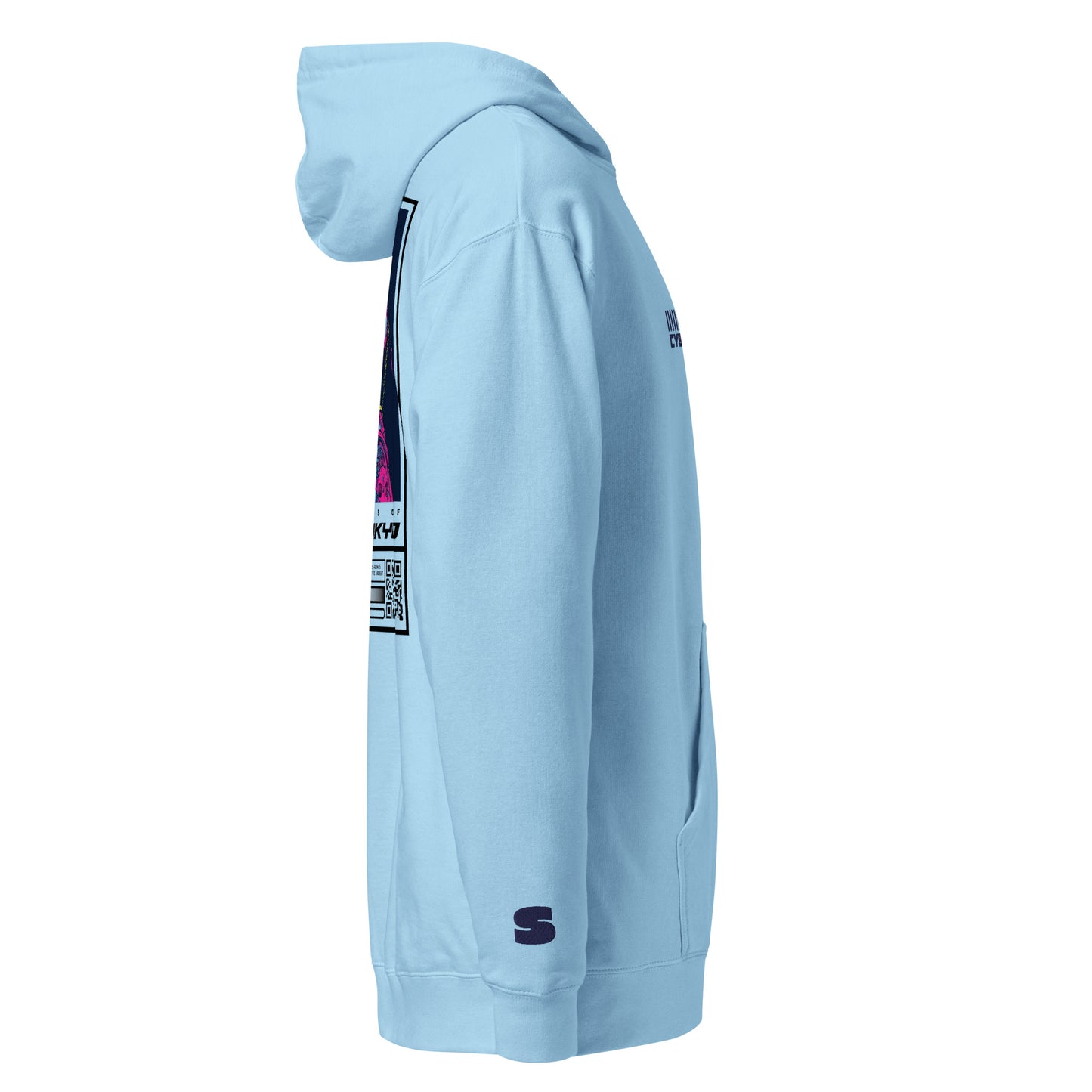 Sky Unisex midweight hoodie - SHŌBU CYBERVOID - Citizens of Neo-Tokyo