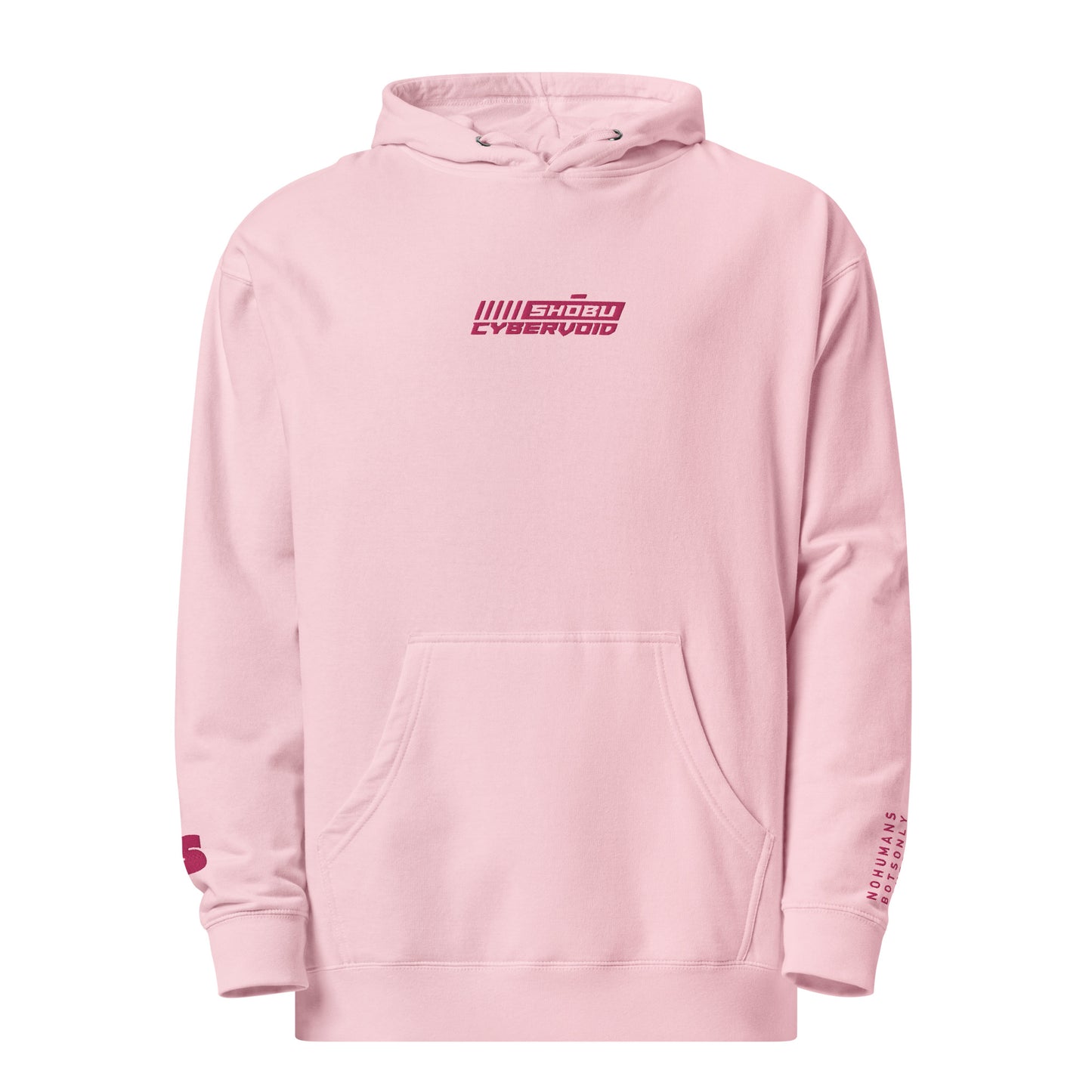 Bubblegum Unisex midweight hoodie - SHŌBU CYBERVOID - Citizens of Neo-Tokyo