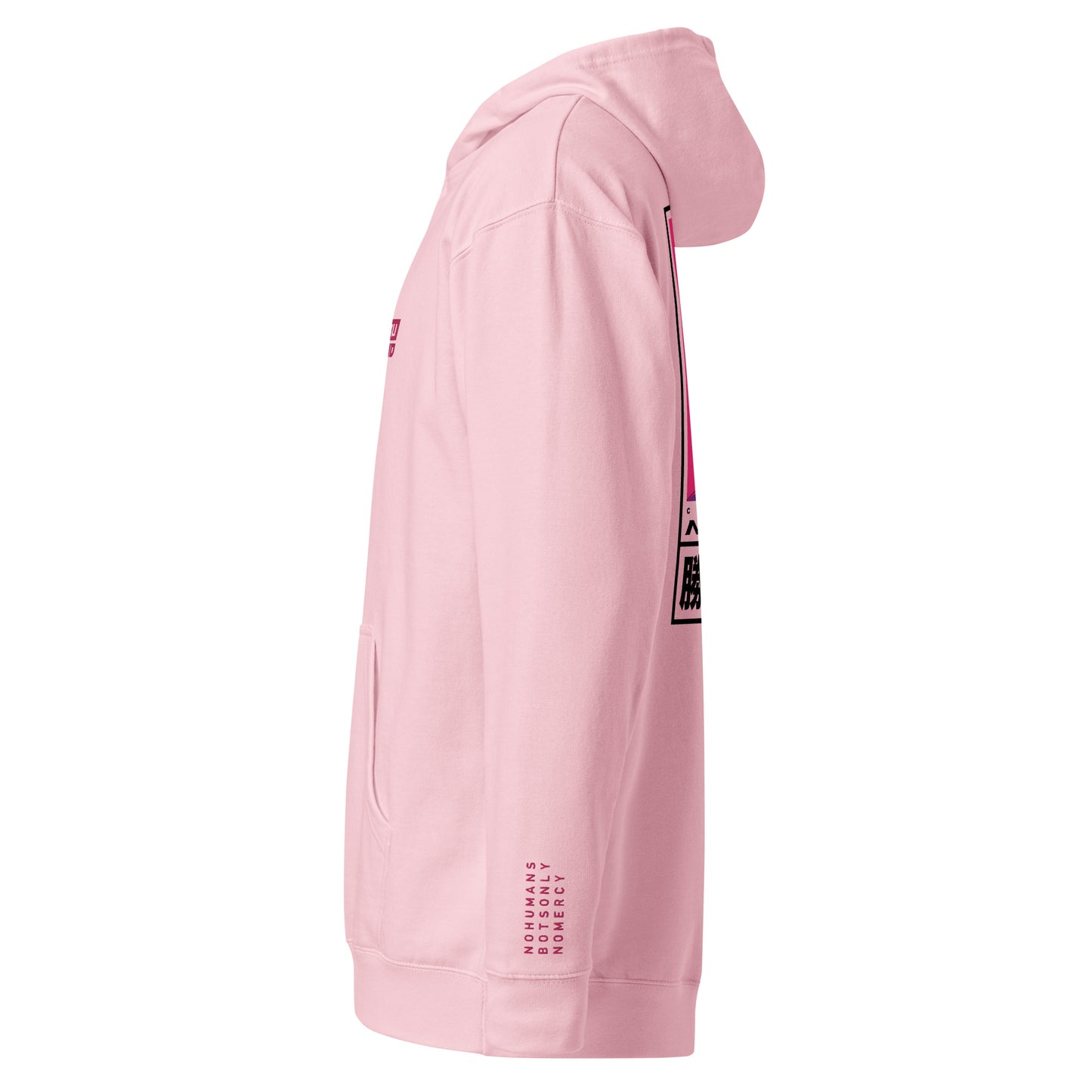 Bubblegum Unisex midweight hoodie - SHŌBU CYBERVOID - Citizens of Neo-Tokyo