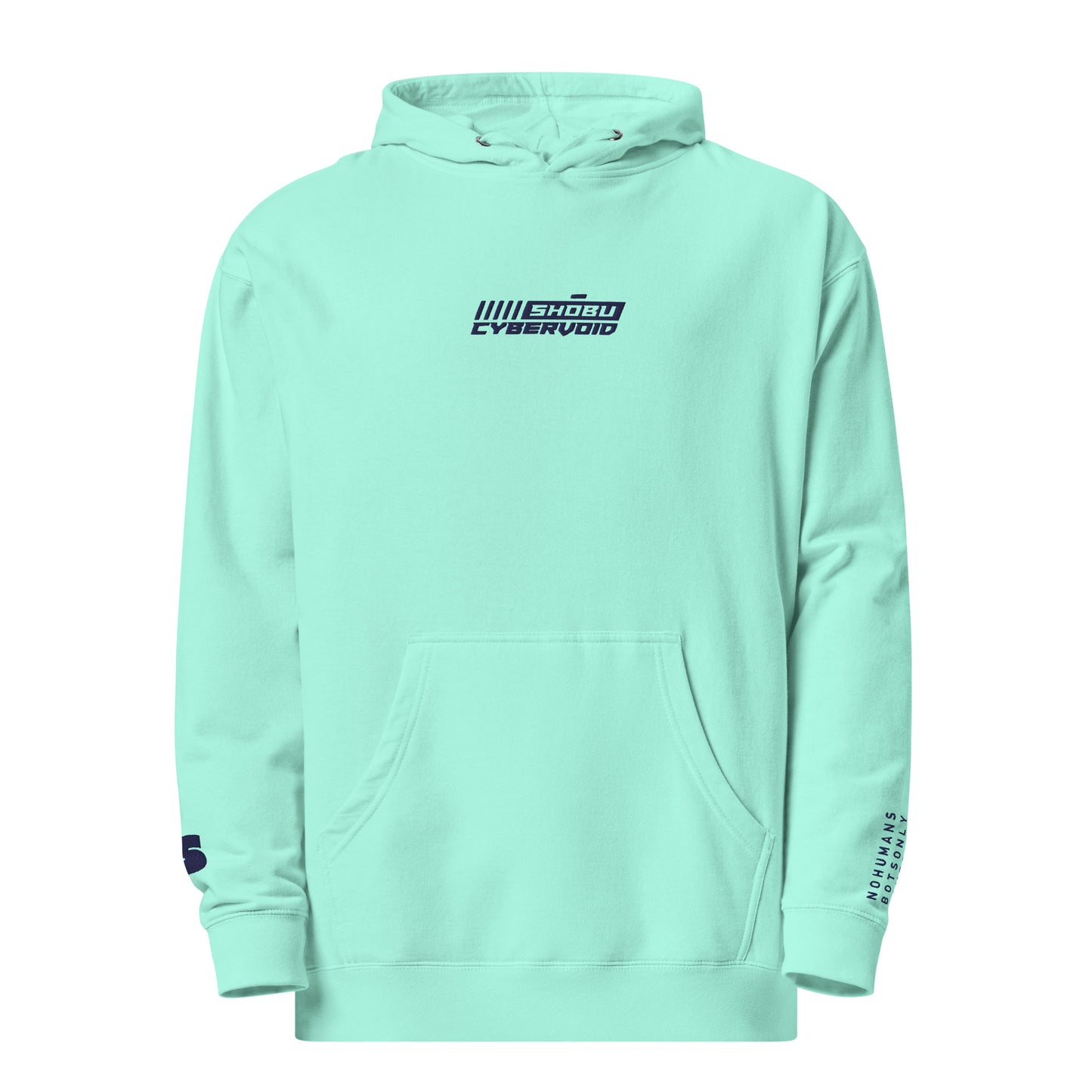 Mint Unisex midweight hoodie - SHŌBU CYBERVOID - Citizens of Neo-Tokyo