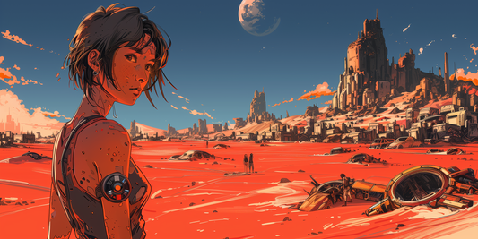 ##  Time's Conduit: A Chrono-Thriller in the Desert's Heart
