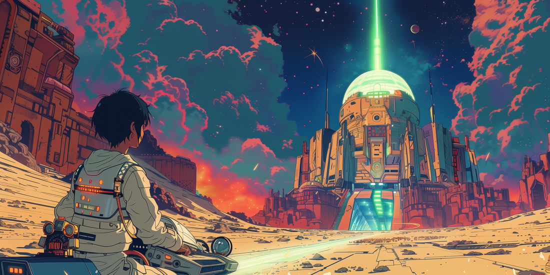 ##  The Observatory's Whisper:  A Time-Torn Journey to the Heart of Chaos