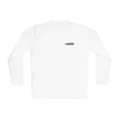 Ghost White Unisex Lightweight Long Sleeve Tee - Citizens of Neo-Tokyo