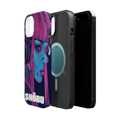 iPhone MagSafe Double Layer Tough Case - SHŌBU CYBERVOID - Citizens of Neo-Tokyo - Augmented Player