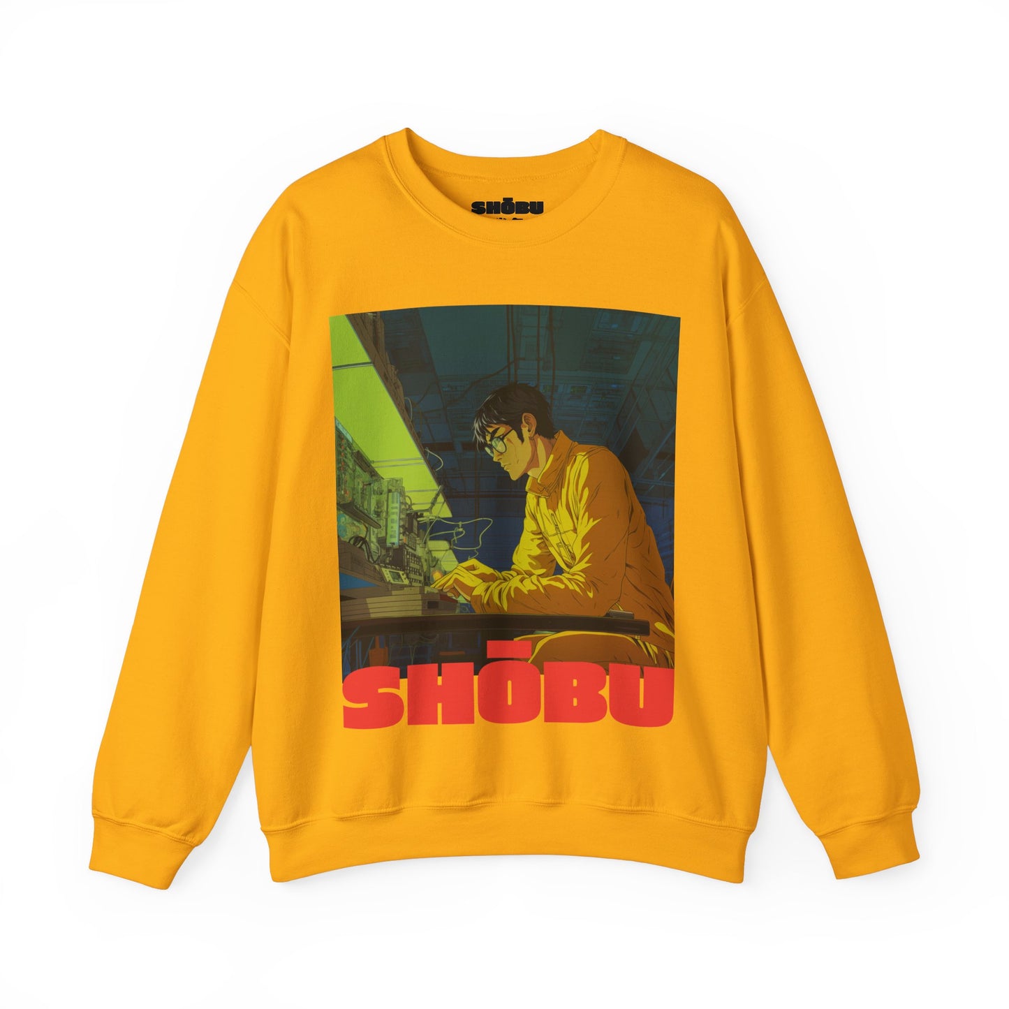 Medium Heavy Classic Fit Crew Neck Sweatshirt - Scientist DR. KAITO