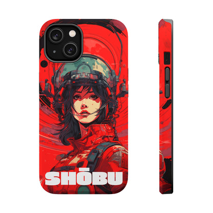 iPhone MagSafe Double Layer Tough Case - Mecha Engineer KIMI