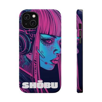 iPhone MagSafe Double Layer Tough Case - SHŌBU CYBERVOID - Citizens of Neo-Tokyo - Augmented Player