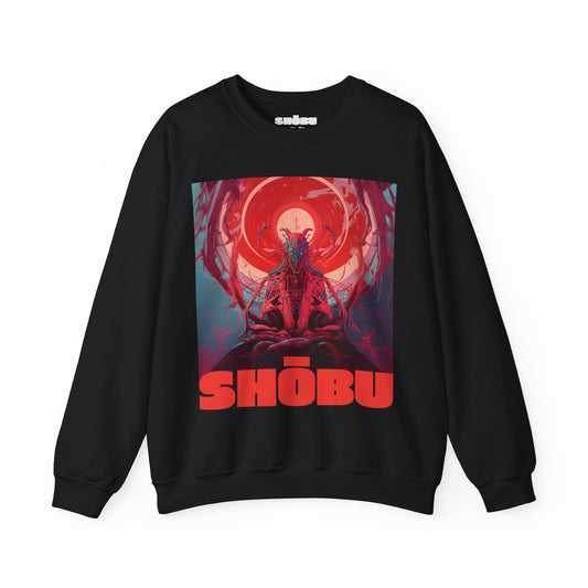 Medium Heavy Classic Fit Crew Neck Sweatshirt - Dark Monk CHIKAI