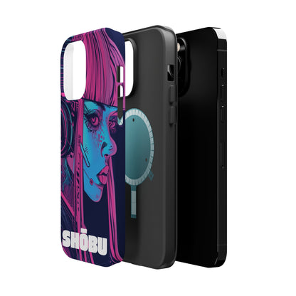 iPhone MagSafe Double Layer Tough Case - SHŌBU CYBERVOID - Citizens of Neo-Tokyo - Augmented Player