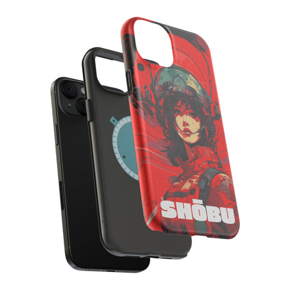 iPhone MagSafe Double Layer Tough Case - Mecha Engineer KIMI