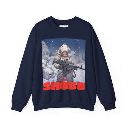 Medium Heavy Classic Fit Crew Neck Sweatshirt - Snow Trooper IZUMI