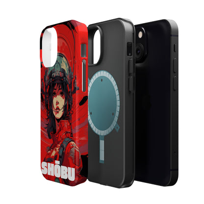 iPhone MagSafe Double Layer Tough Case - Mecha Engineer KIMI