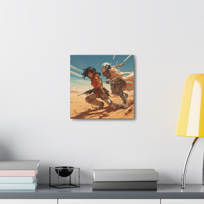 Limited Edition Season 1 Cotton Canvas Print - SAORI and RT665