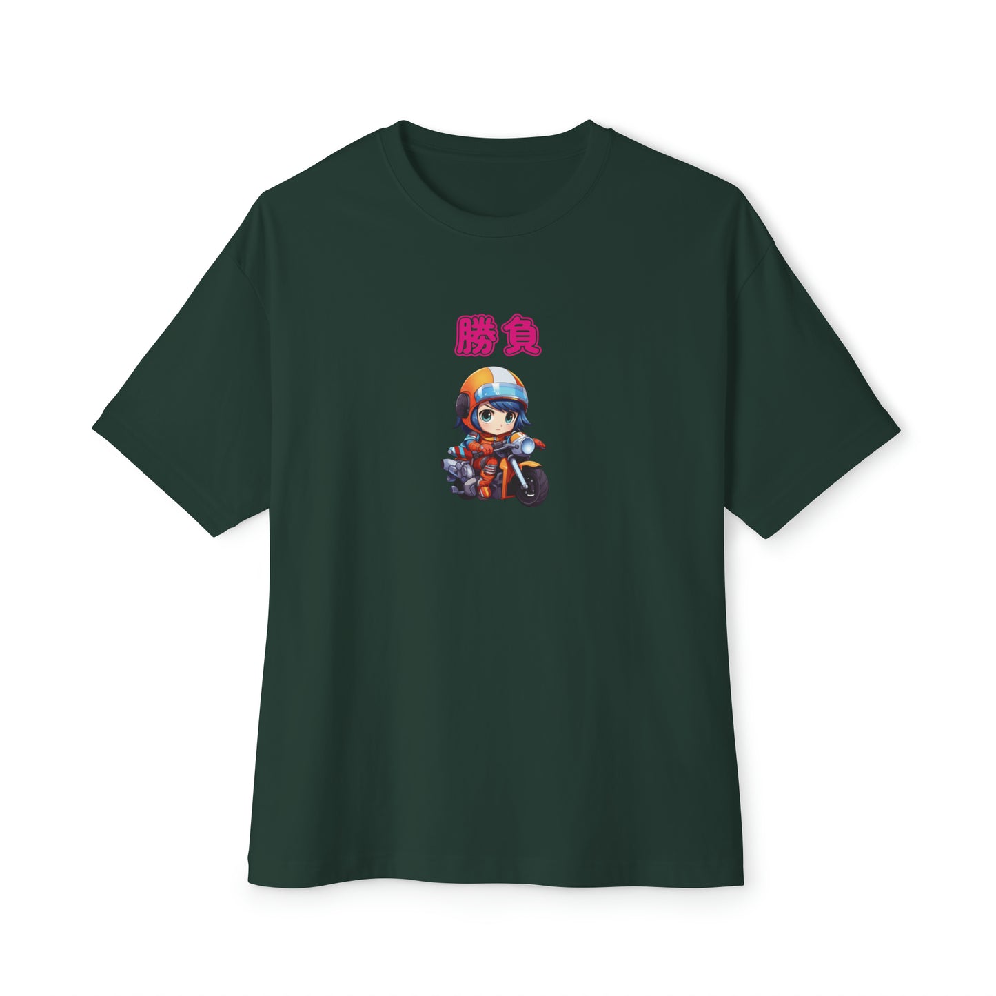 Oversized Relaxed Fit Cotton Boxy T-Shirt - HIKARI Chan